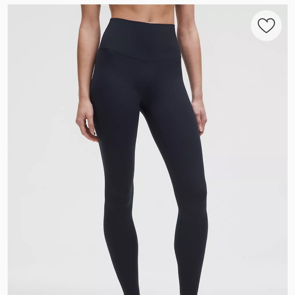 Lululemon Align High Rise Leggings 28” Navy Size 6 Buttery Soft Yoga Pants